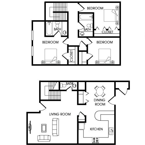 Suite A Floorplan